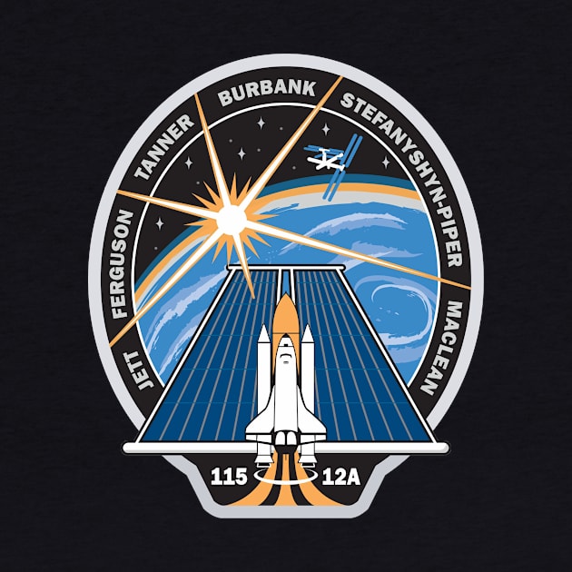 STS 115 Mission Patch by Spacestuffplus